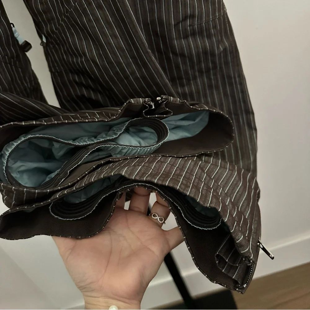 The North Face Brown Cargo Pants with Adjustable Waist